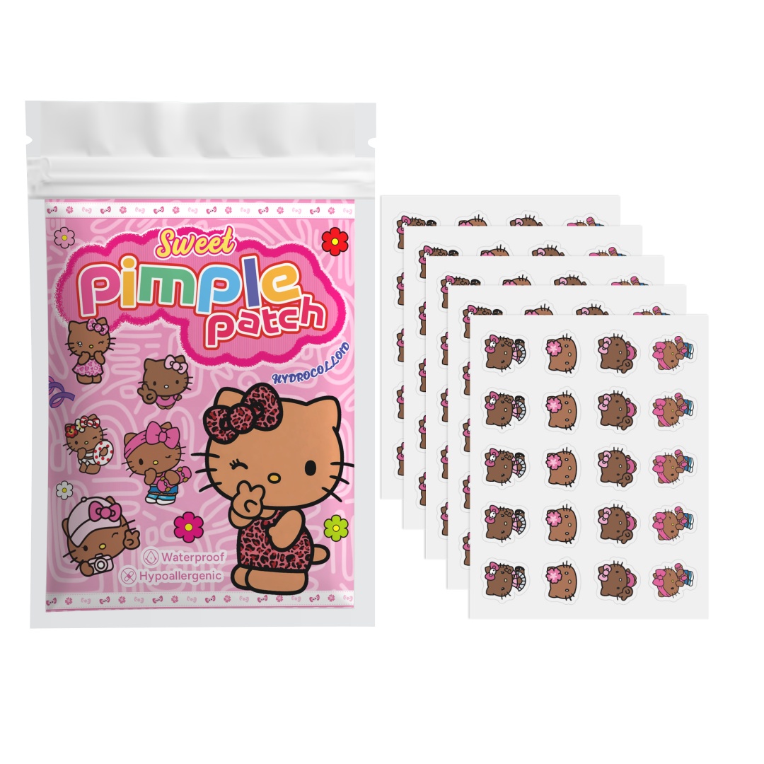 Hydrocolloid Acne Patch - 100PCS hello kitty Acne patches, facial