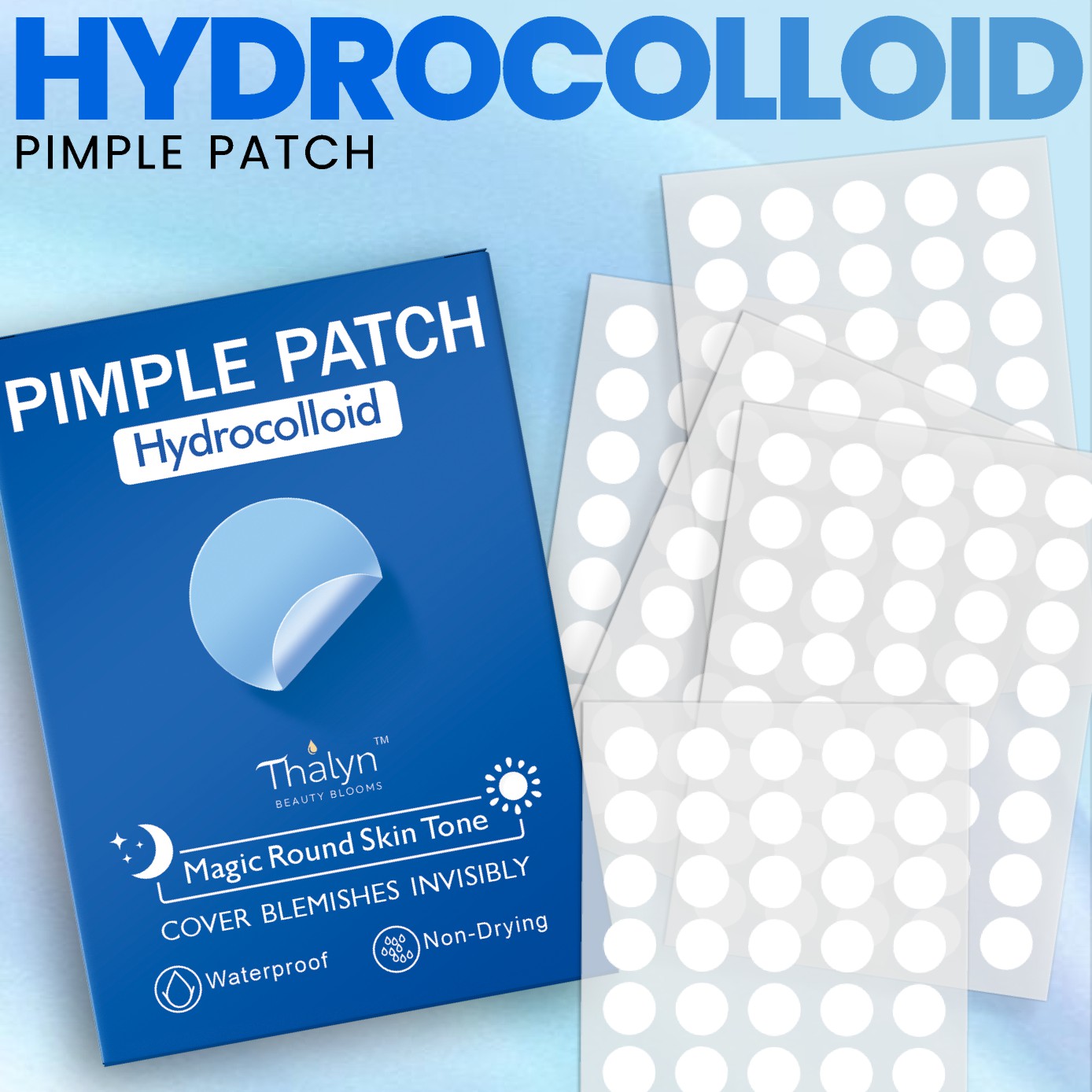 Skincare Acne - New & Improved 360PCS Clear Round