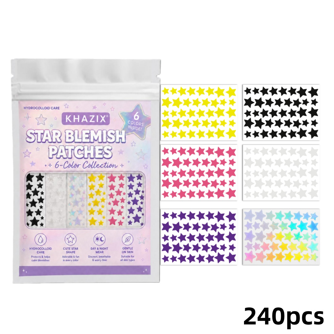 Hydrocolloid Acne Patch - 240PCS Star Pimple Patches For Face
