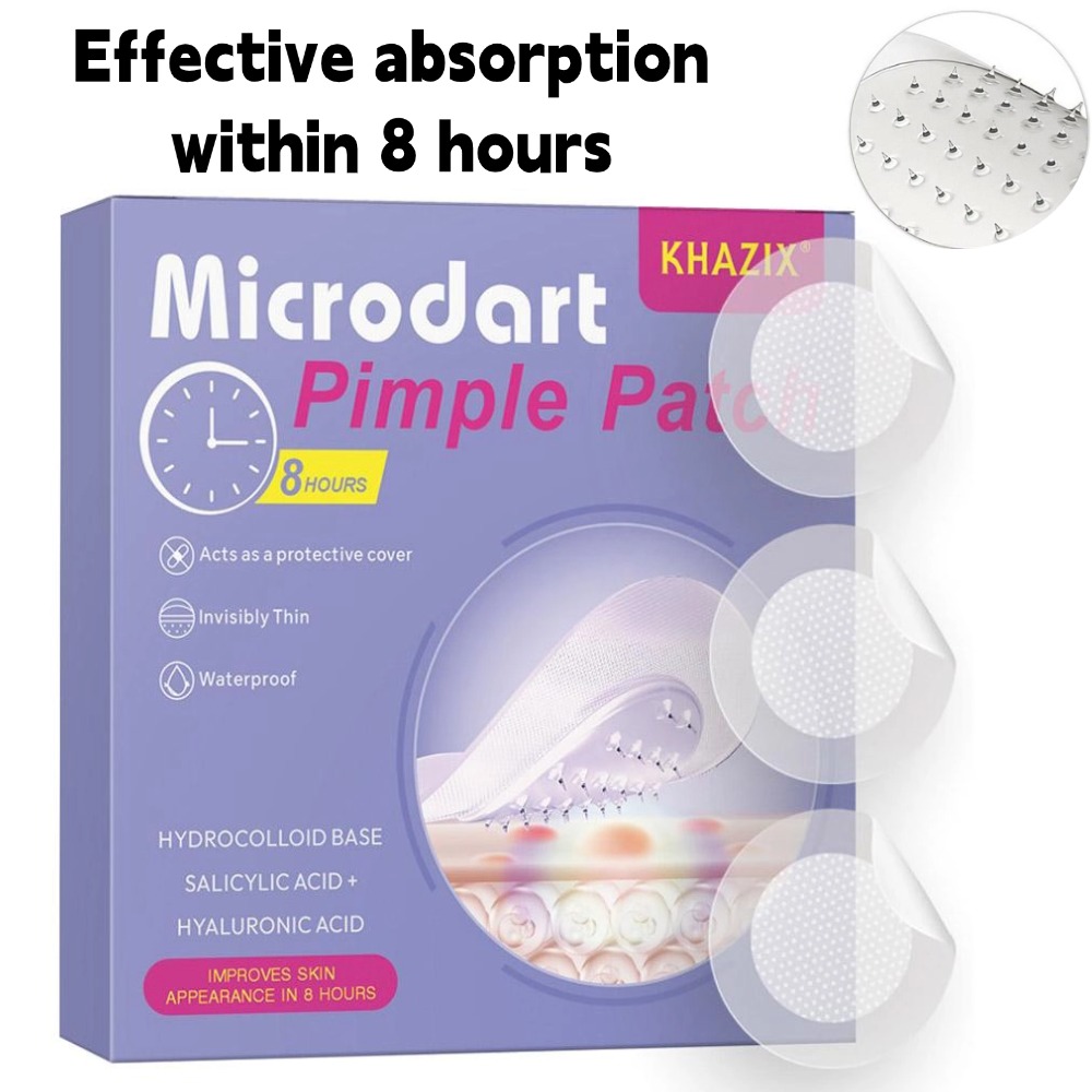 Hydrocolloid Acne Patch - Hydrocolloid Pimple Patch Micro Needle Acne