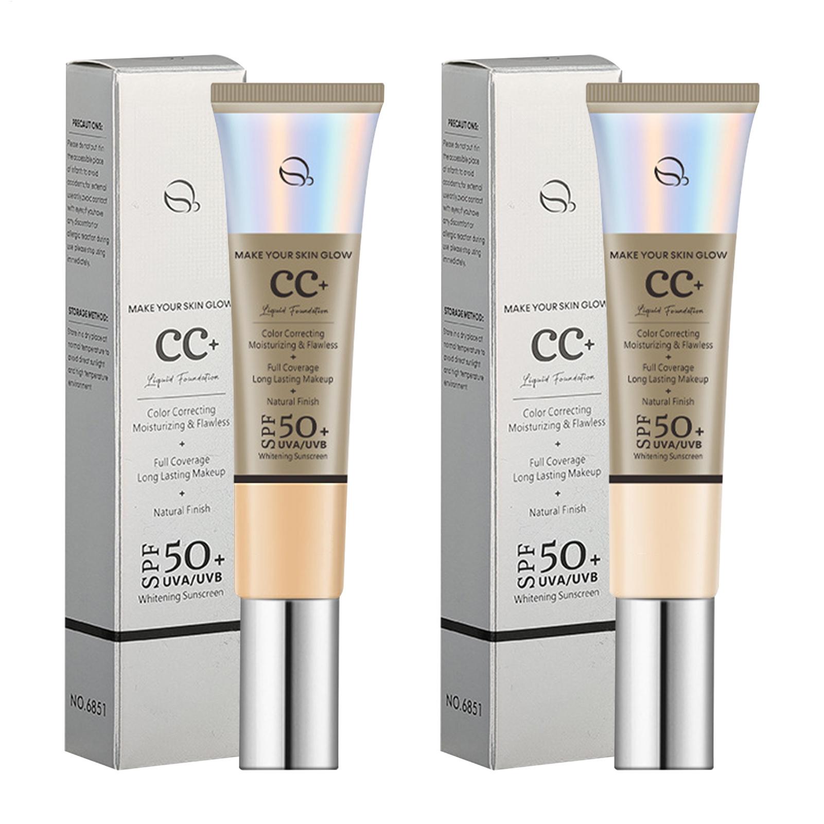 Spf 50 Sunscreen - CC Cream Foundation SPF 50 Sunscreen