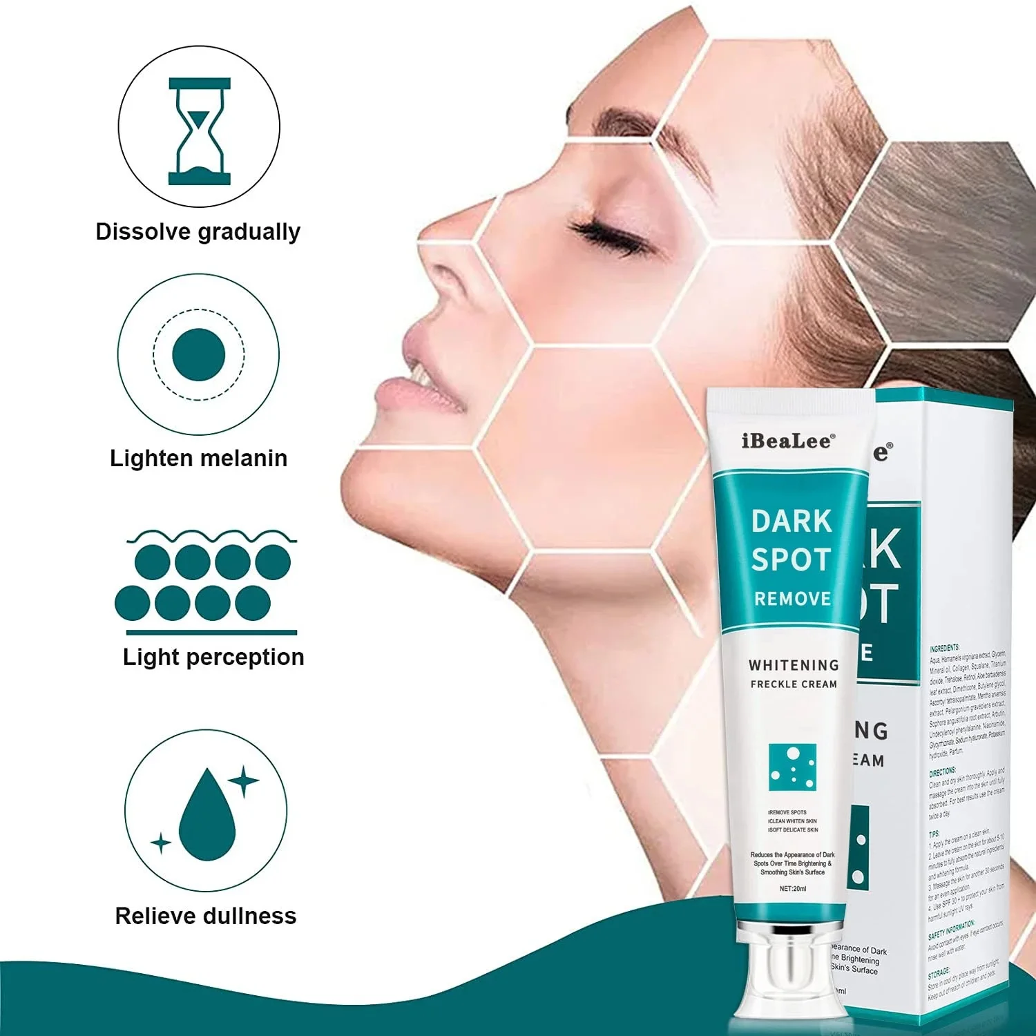 Melasma Brightening Face Cream - Skincare Niacinamide 评论和价格