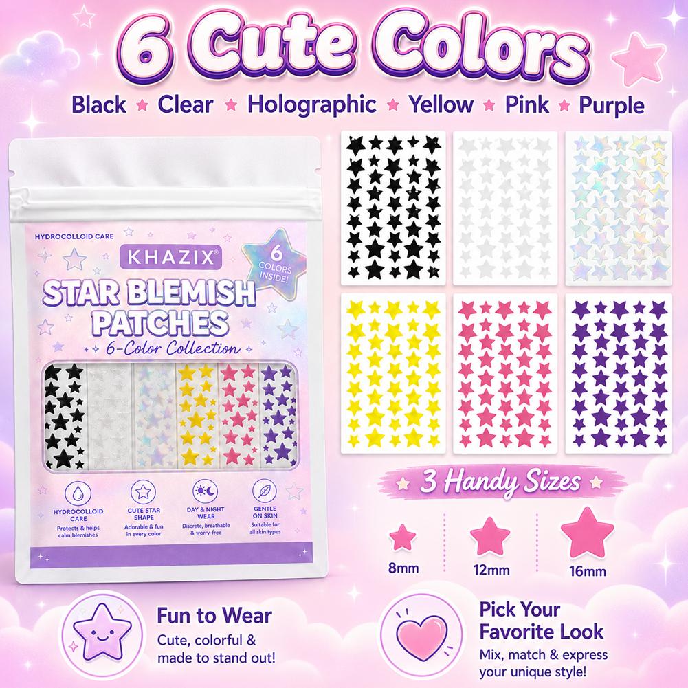 240PCS Star Pimple Patches For - Hydrocolloid Acne Patch 评论和价格