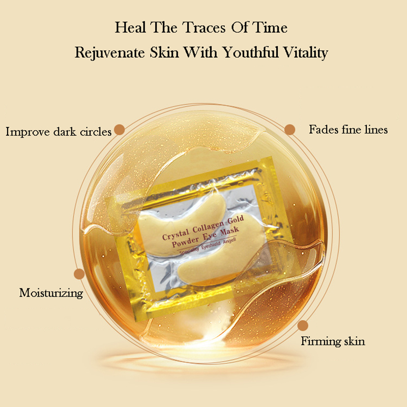 10/20pcs Golden Crystal Collag - Skincare Indonesia 评论和价格