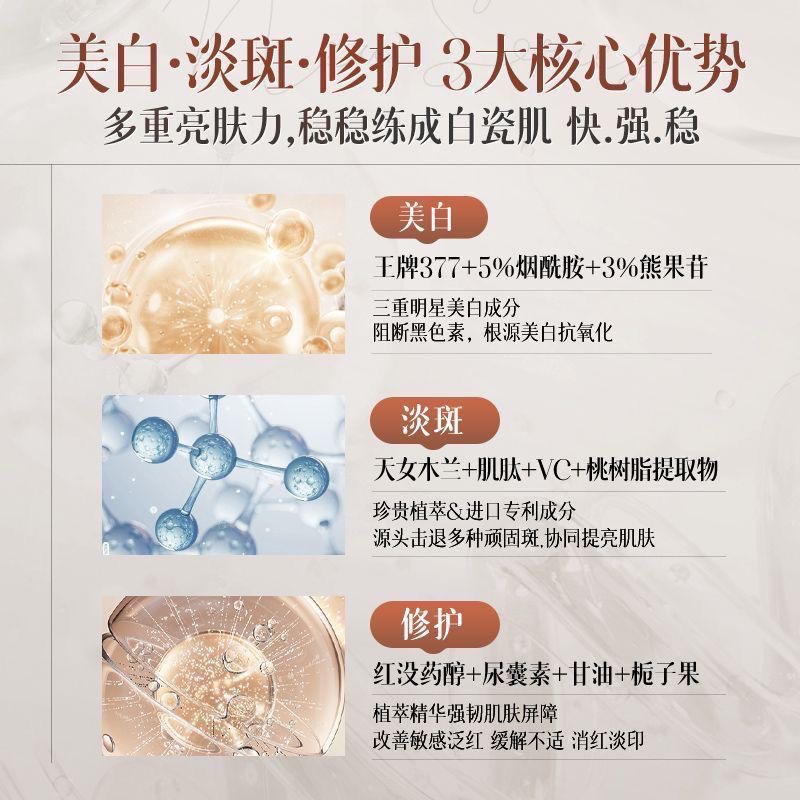 RUYI Face Cream 377 Whitening  - Skincare Niacinamide 评论和价格