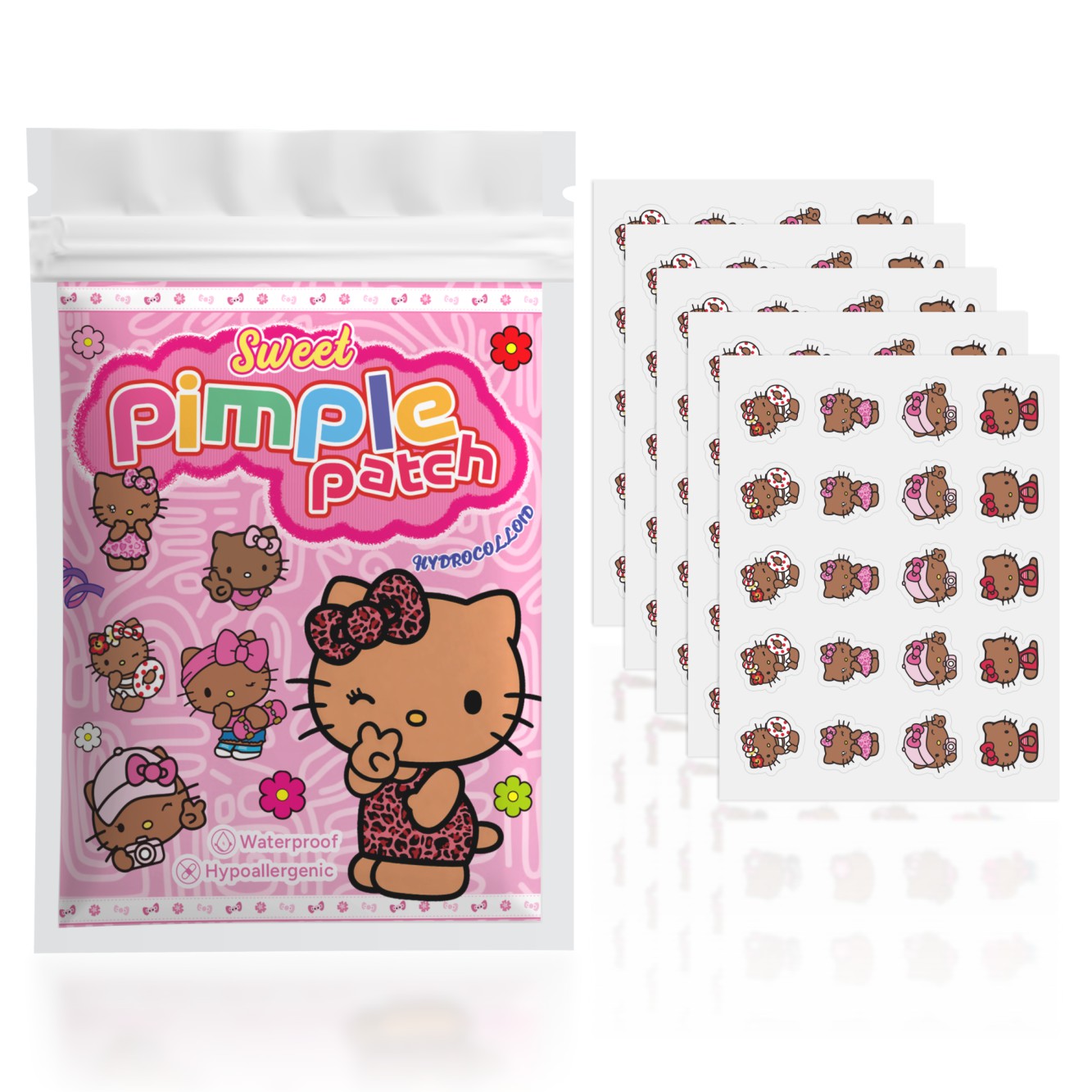 100PCS hello kitty Acne patche - Hydrocolloid Acne Patch 评论和价格