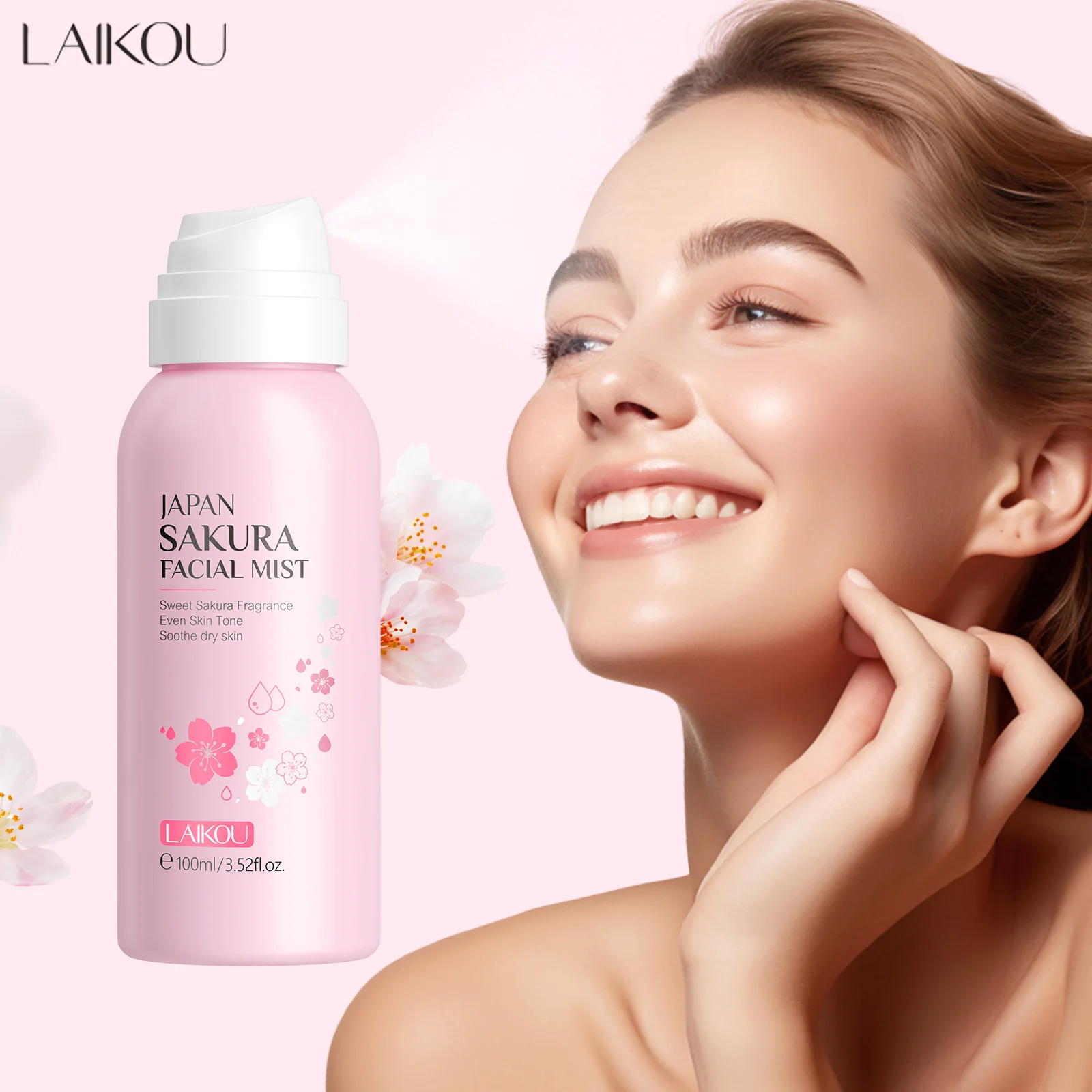 LAIKOU Sakura Facial Mist Brig - Skincare Niacinamide 评论和价格