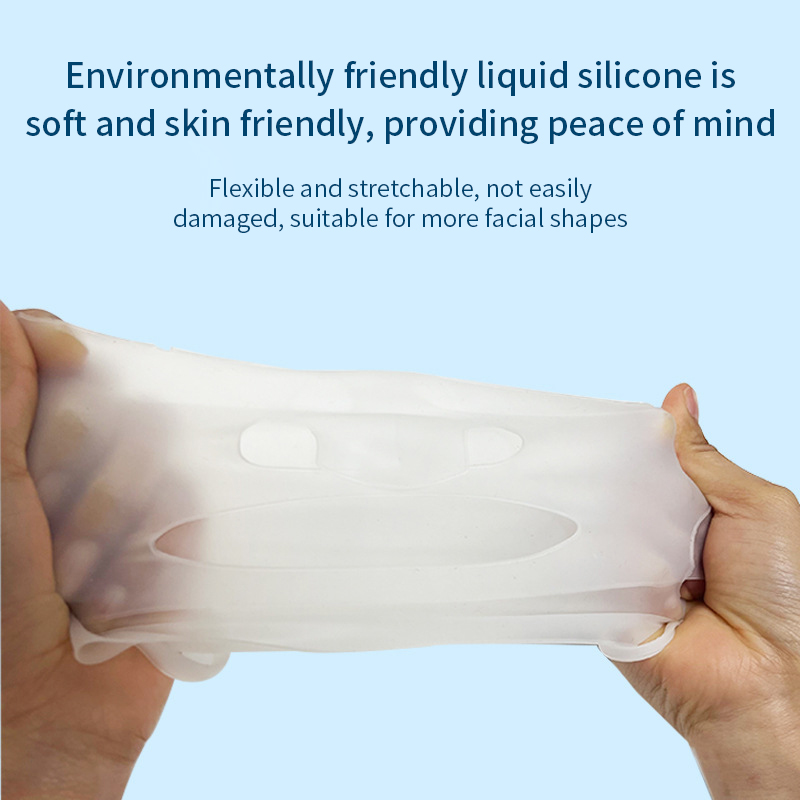 3D Silicone Mask Face Women Sk - Skincare Indonesia 评论和价格