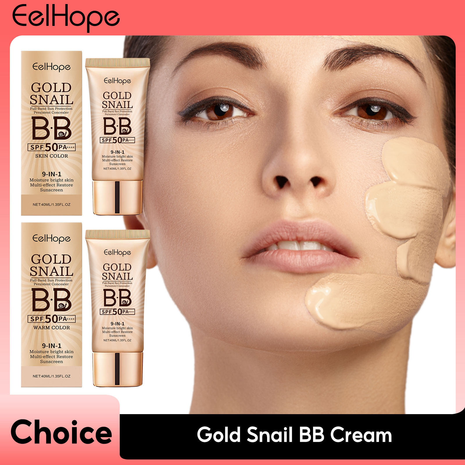Gold Snail Sunscreen BB Cream  - Spf 50 Sunscreen 评论和价格