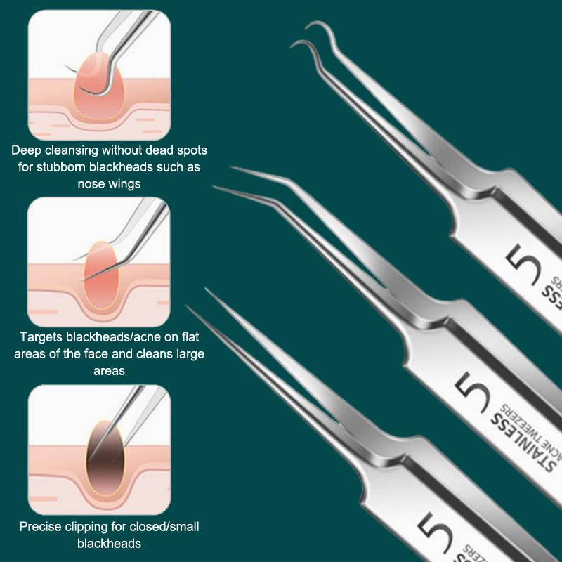 7/8Pcs Blackhead Remover Kit P - Skincare Acne 评论和价格