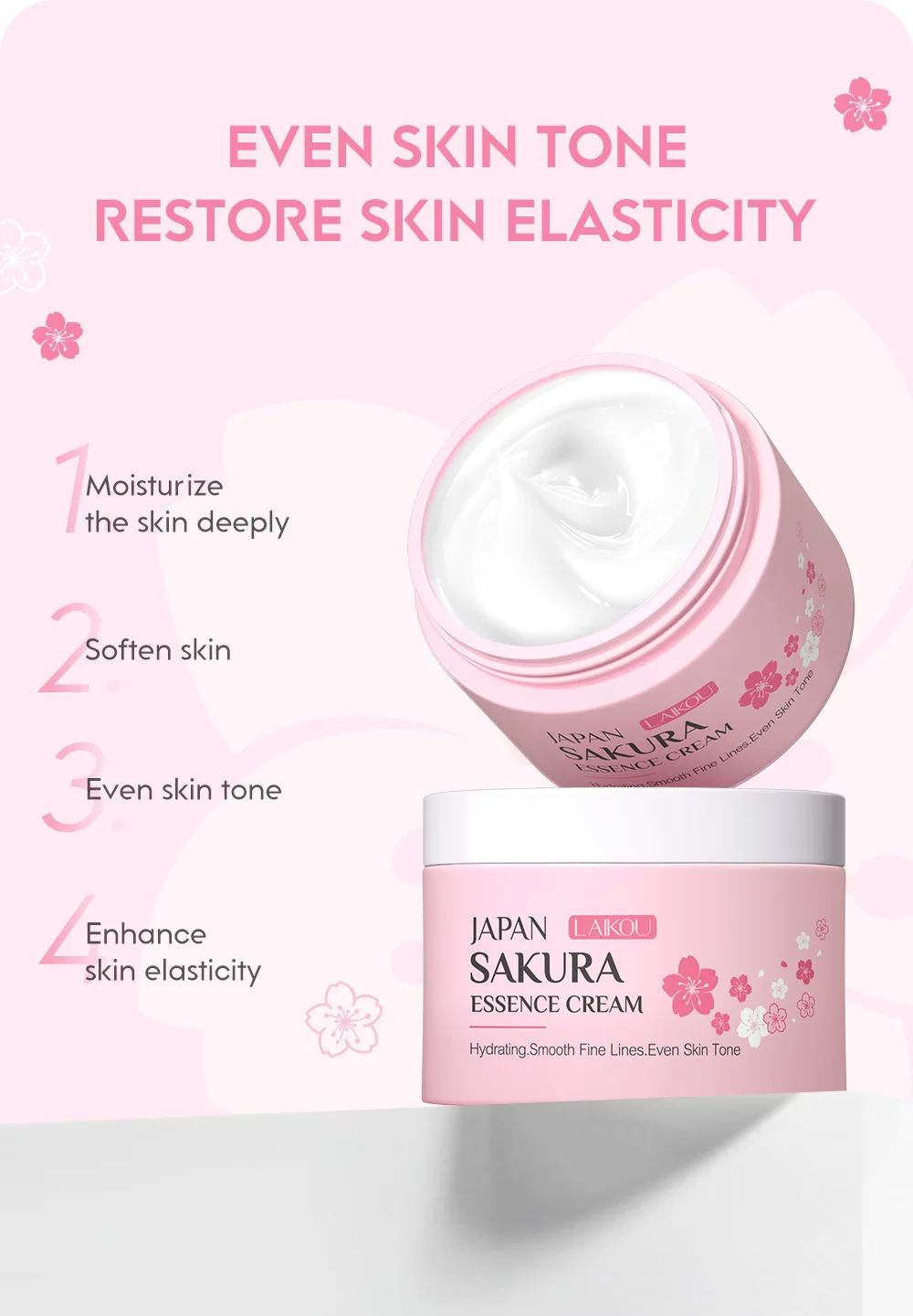 LAIKOU Japan Sakura Essence Cr - Skincare Niacinamide 评论和价格