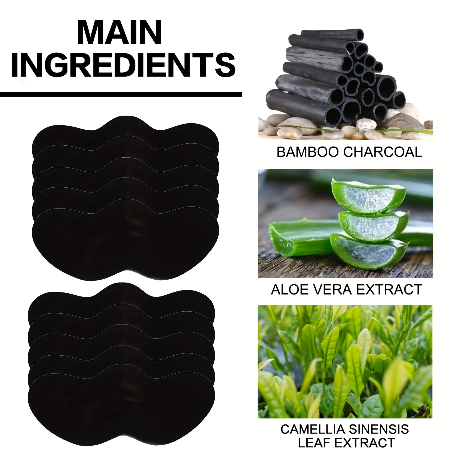 10/20/50/100Pcs Nose Pore Blac - Skincare Indonesia 评论和价格