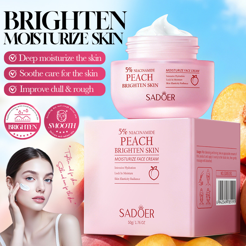 SADOER Peach Niacinamide Brigh - Skincare Niacinamide 评论和价格