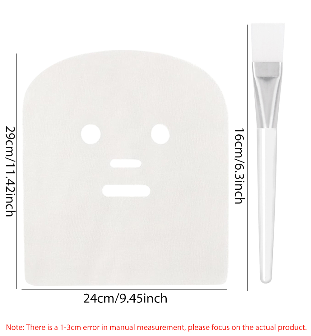 100/300 Pieces Gauze Facial Ma - Skincare Indonesia 评论和价格