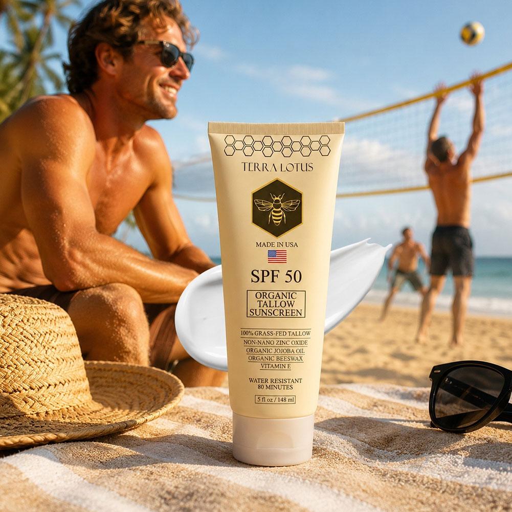 Organic Tallow Sunscreen SPF 5 - Spf 50 Sunscreen 评论和价格