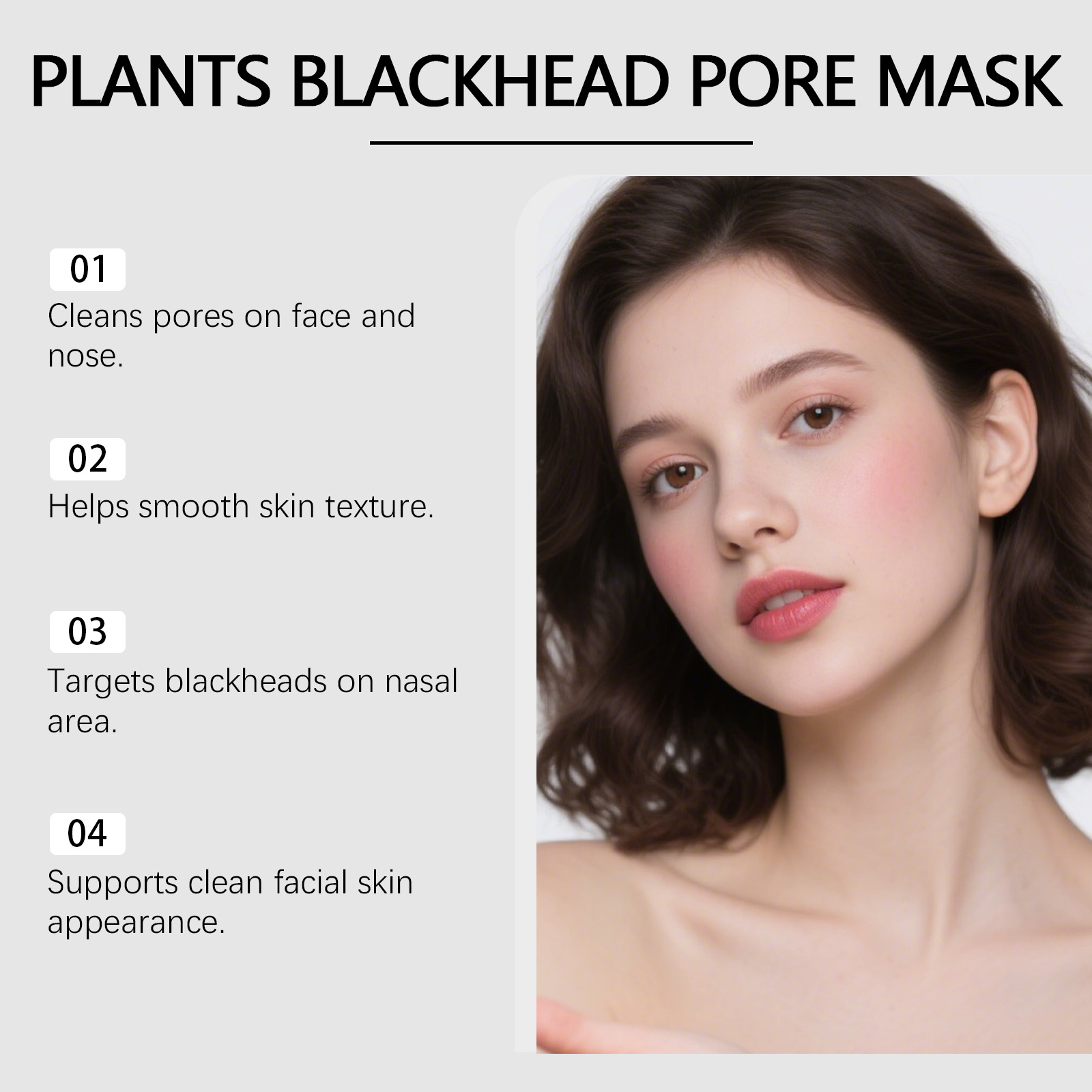 Bamboo Charcoal Blackhead Mask - Skincare Indonesia 评论和价格
