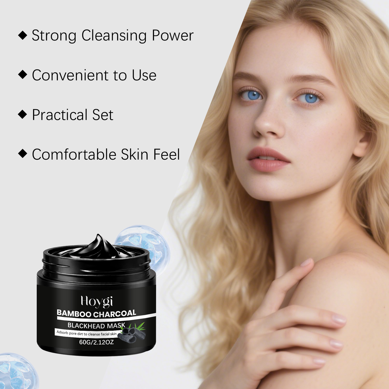 Bamboo Charcoal Blackhead Mask - Skincare Indonesia 评论和价格