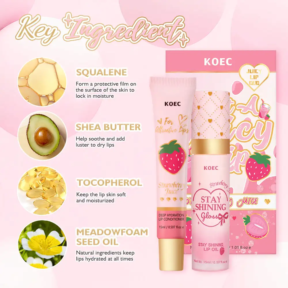 15ml*2 KOEC Strawberry Juice L - Squalane Oil Lightweight 评论和价格