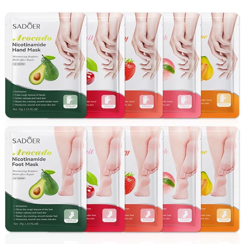 1 Pairs SADOER Fruits Foot Mas - Skincare Indonesia 评论和价格