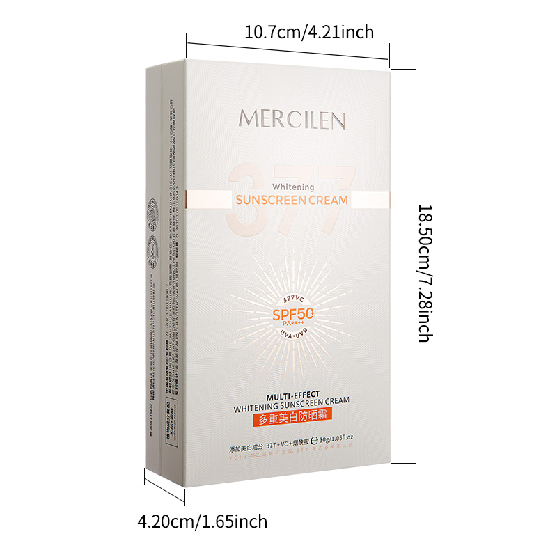 Mercilen Facial and Body Sunsc - Spf 50 Sunscreen 评论和价格