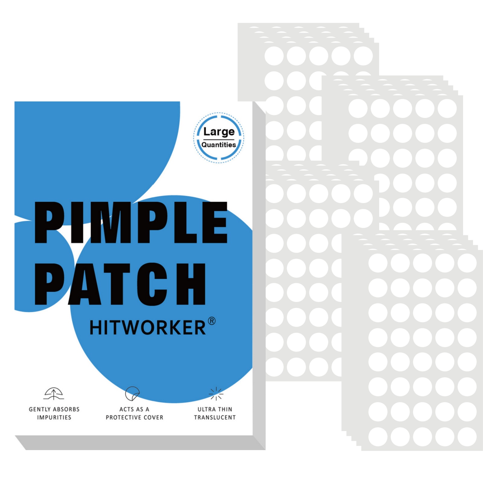 800Pcs Hydrocolloid Acne Pimpl - Skincare Acne 评论和价格